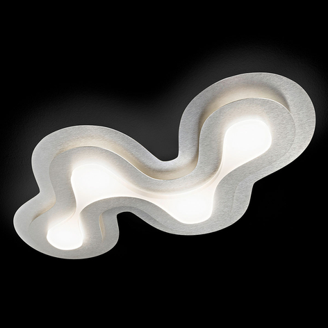 GROSSMANN Delia LED-Deckenleuchte 90 cm aluminium