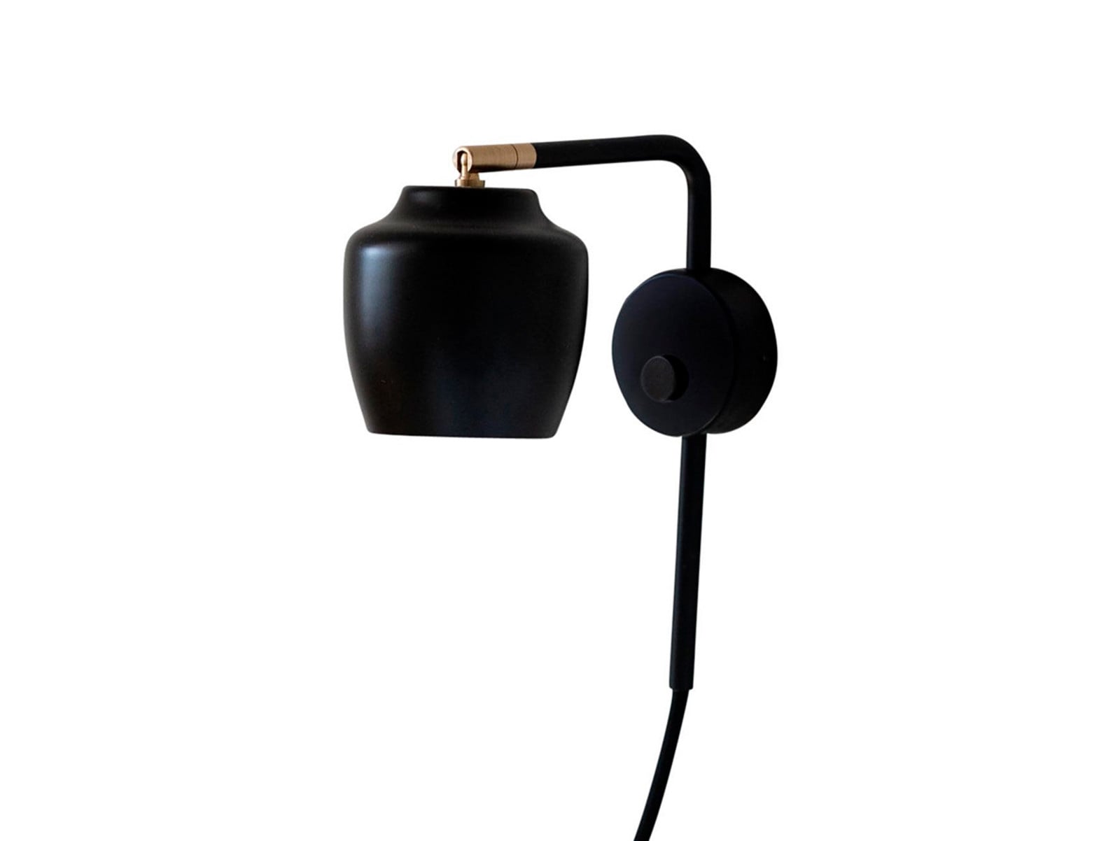 Nola V&auml;gglampa Svart CPH Lighting - Vardagsrum - Aluminium