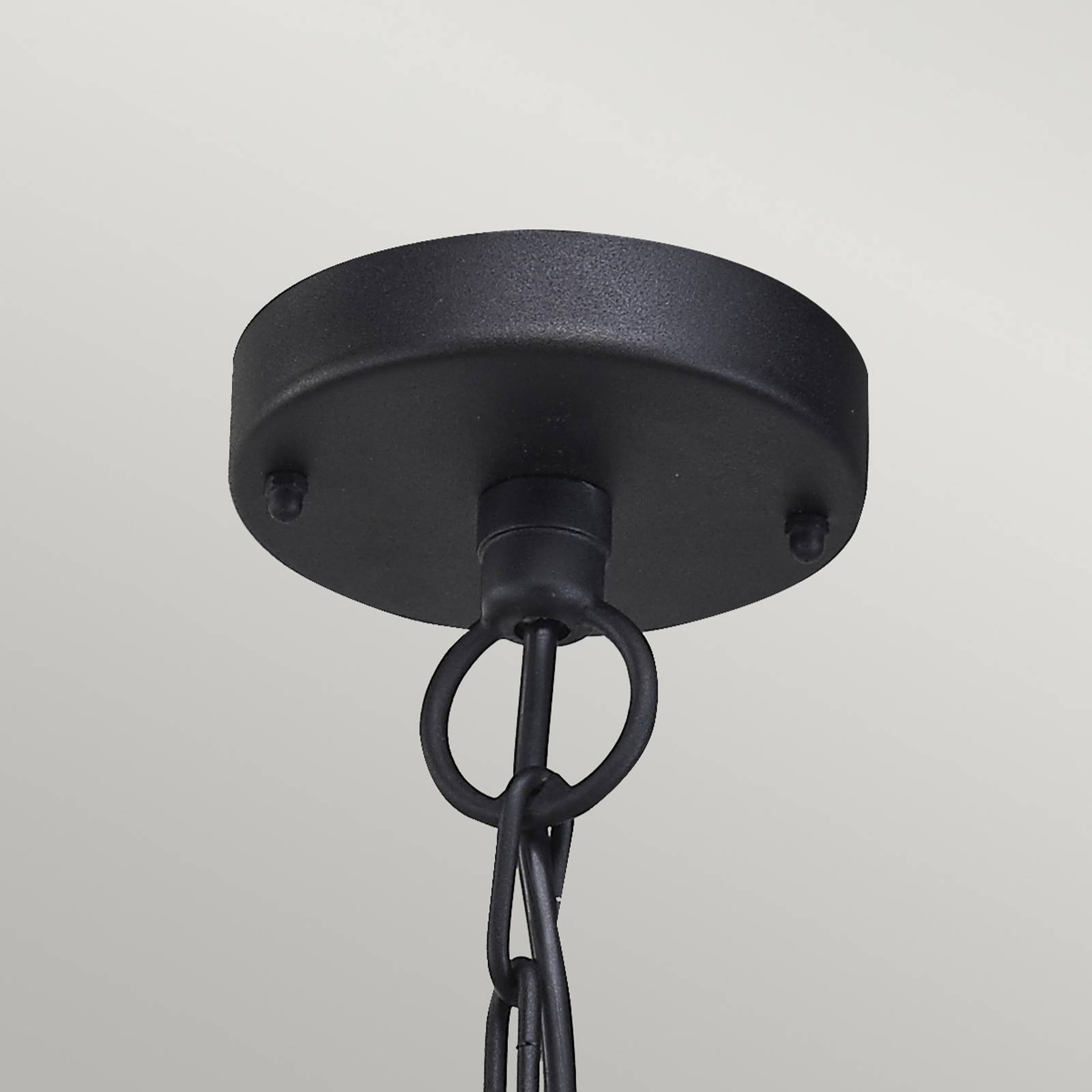 Lampa wisząca zewnętrzna Klampenborg, IP44, czarna