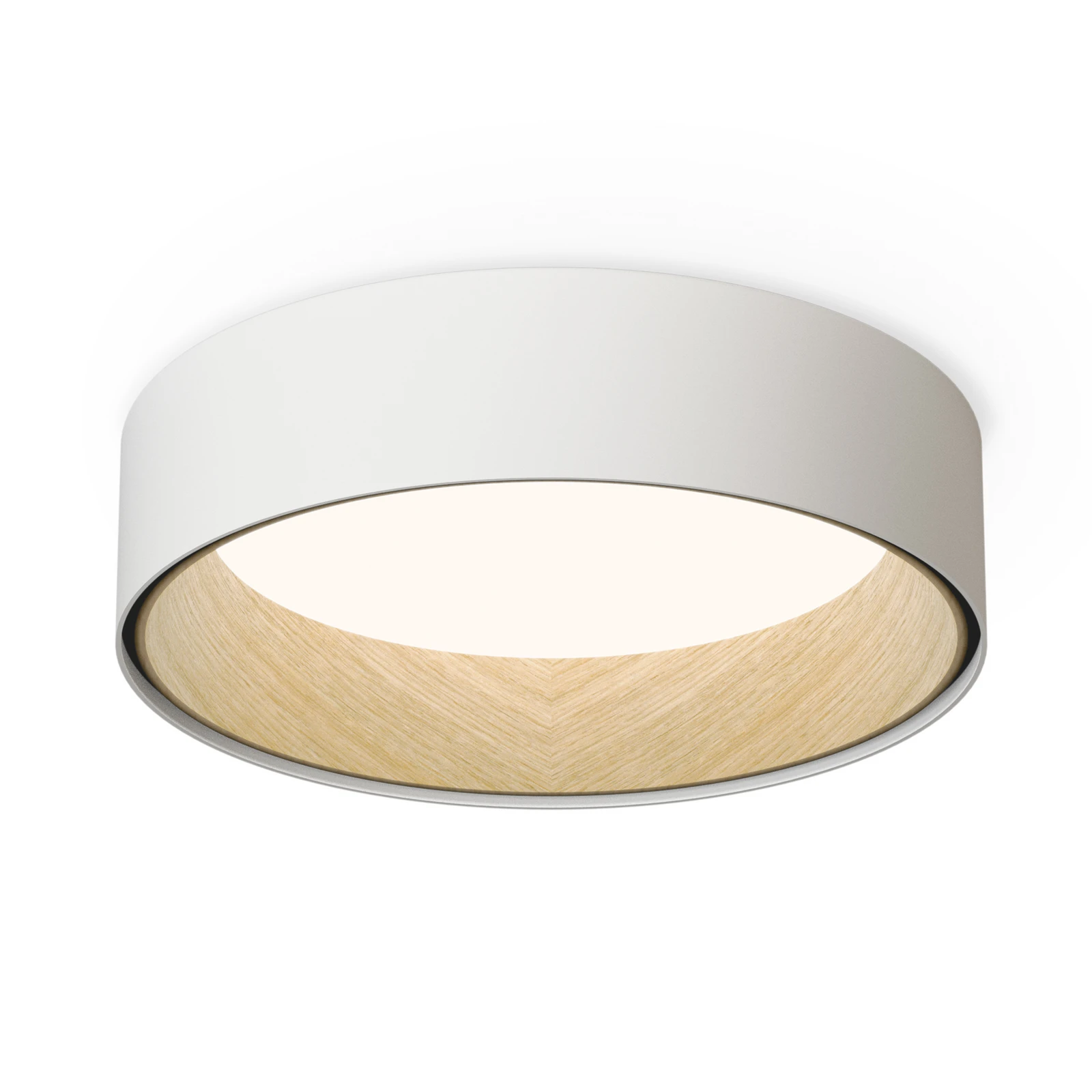 Vibia Duo 4870 LED lubų šviestuvas, baltas