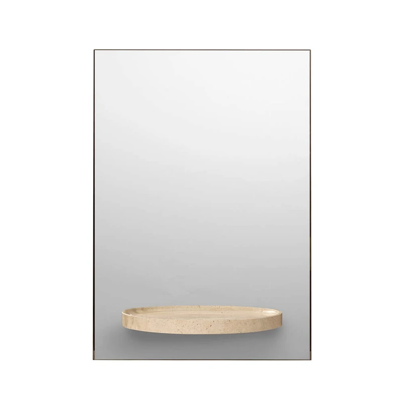 ferm LIVING - Symmetry Miroir Travertine