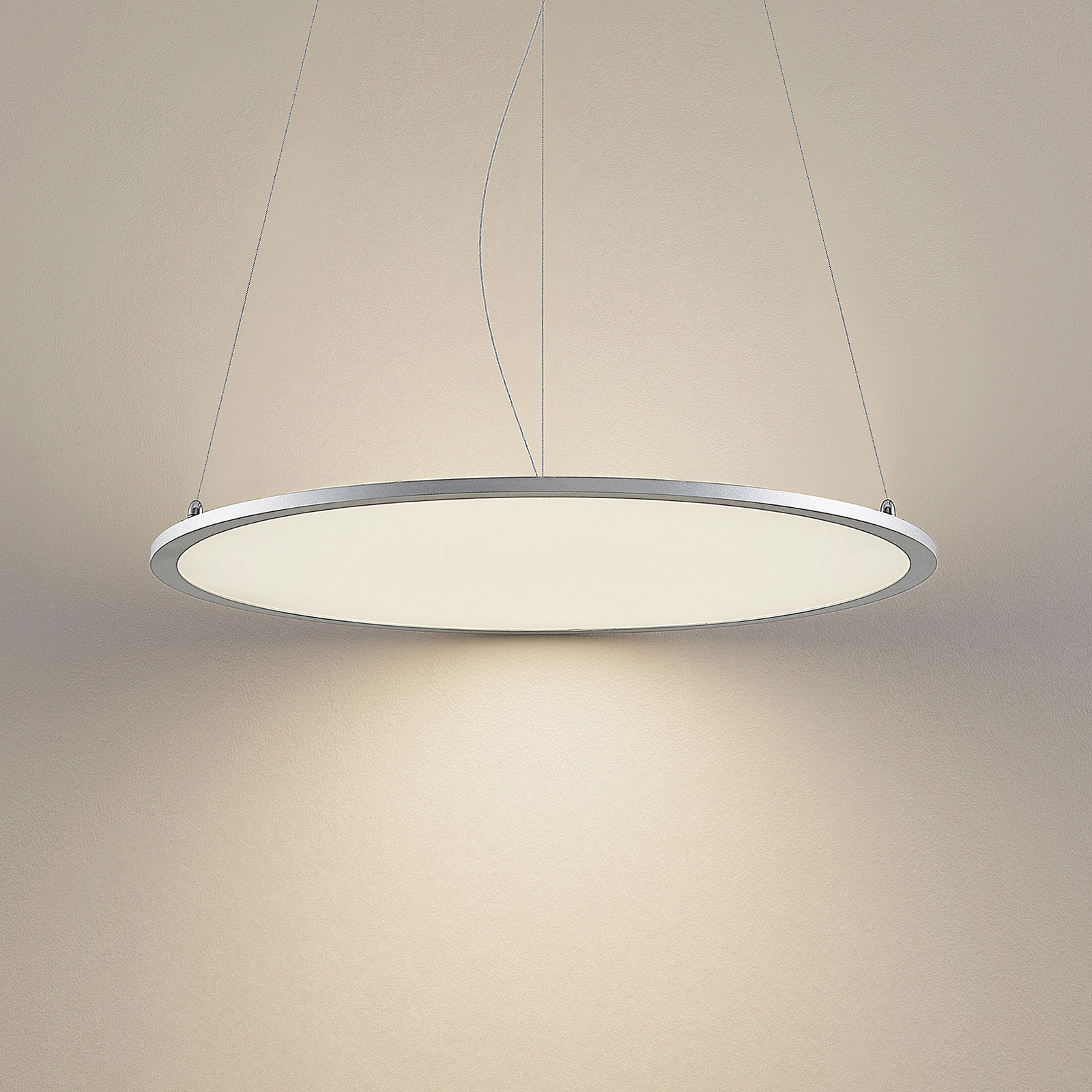 Lindby Luram lampada LED a sospensione, rotonda