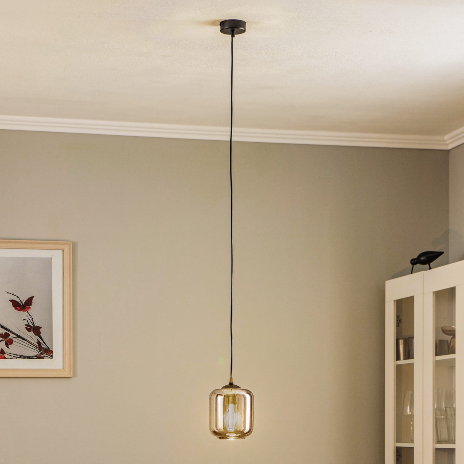 Storm 1 pendant light, one-bulb