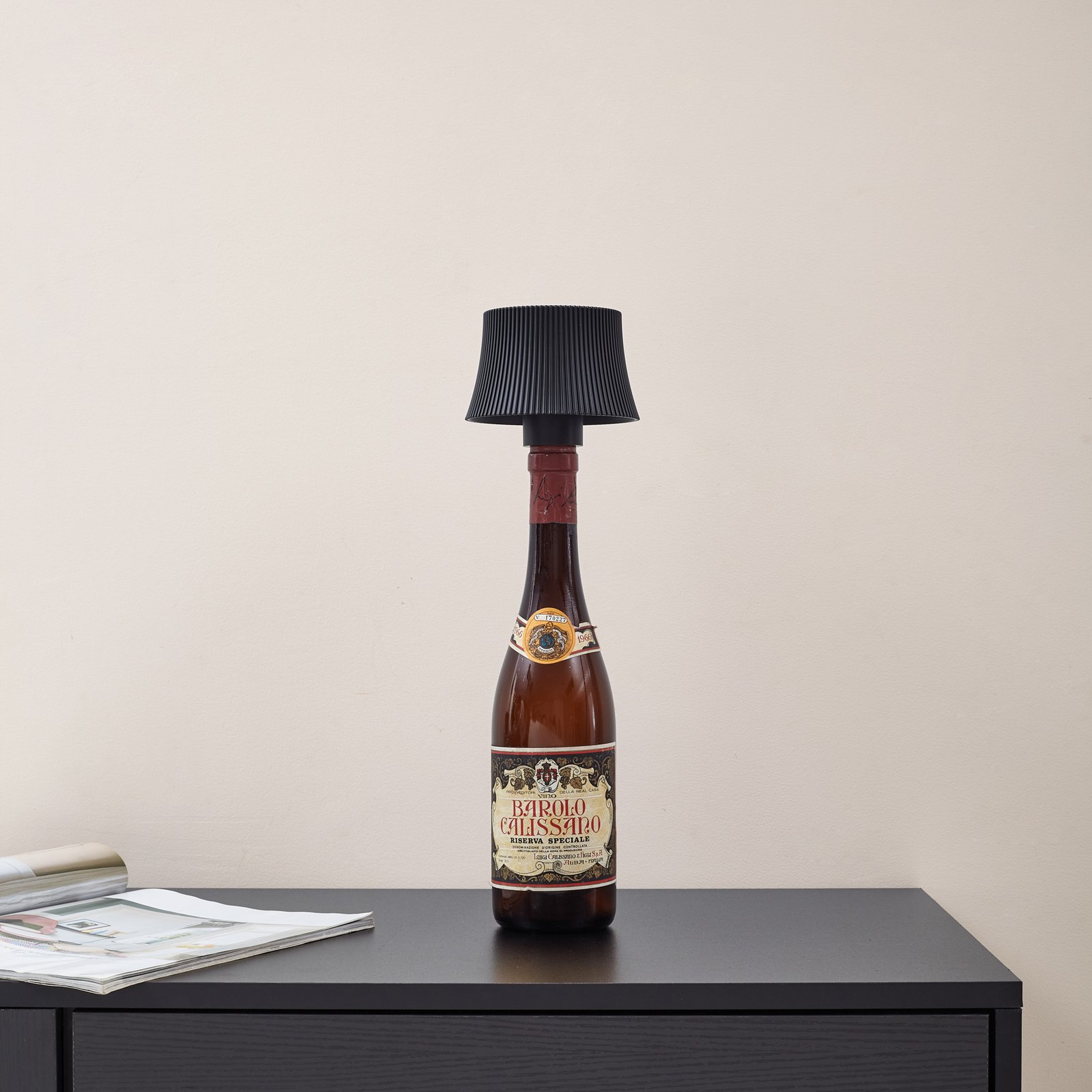 Lindby LED-Akkutischleuchte Linor, schwarz, USB, Touchdimmer