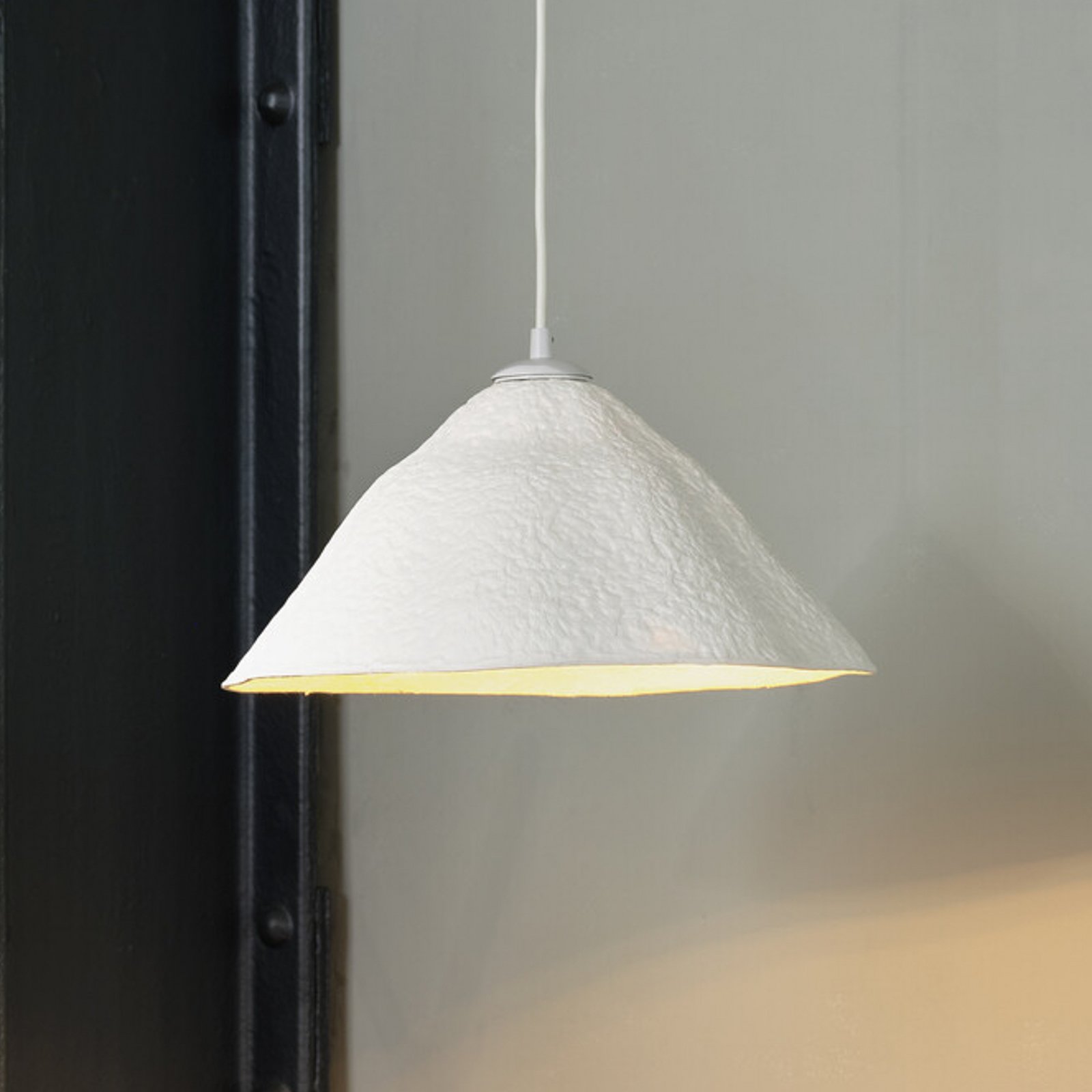 Lampada a sospensione OSRAM Decor Lotus Leaf, a 1 luce, bianca, carta, E27