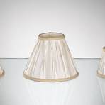 Náhradné tienidlo na stolné lampy v plisé 23 cm