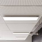 Arcchio LED-panel Lyndra, 120 cm, hvit, aluminium, dimbar, CCT