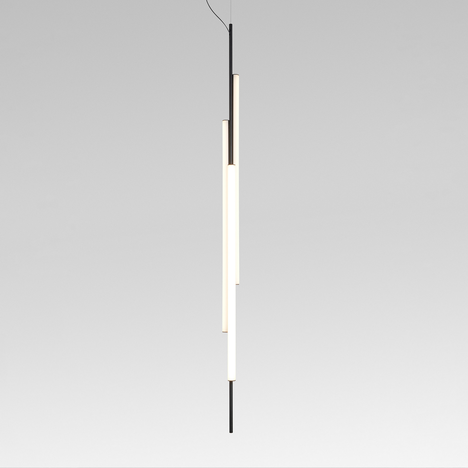 Candeeiro suspenso LED MARSET Ambrosia 175w/Plug-in 3000K preto