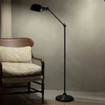 Lampe sur pied Portland, 2 réglages, noire