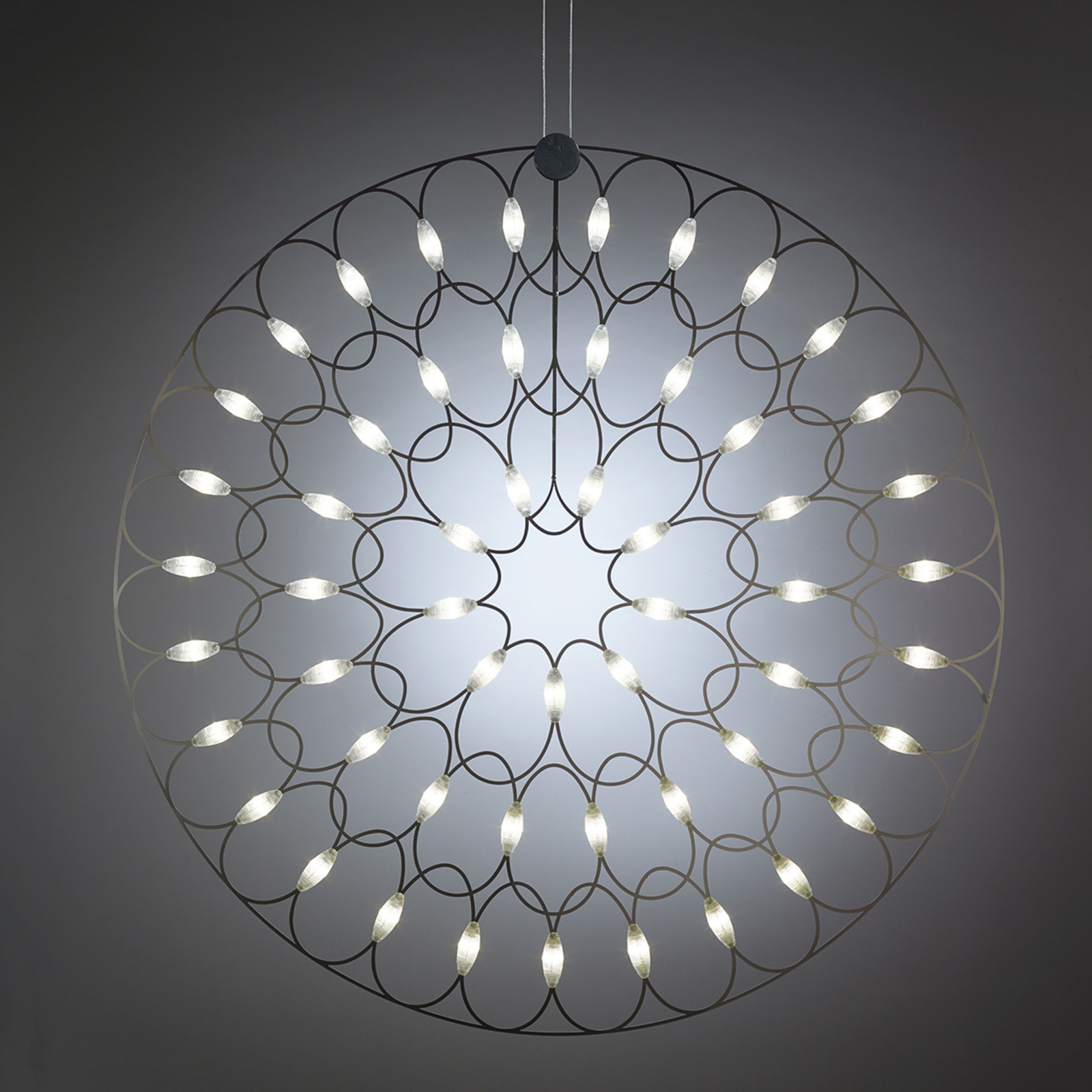 Lafra - an LED pendant light like a mandala