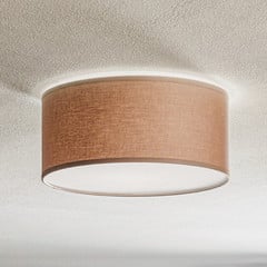 Stropné svietidlo Rondo, cappuccino, Ø 30 cm