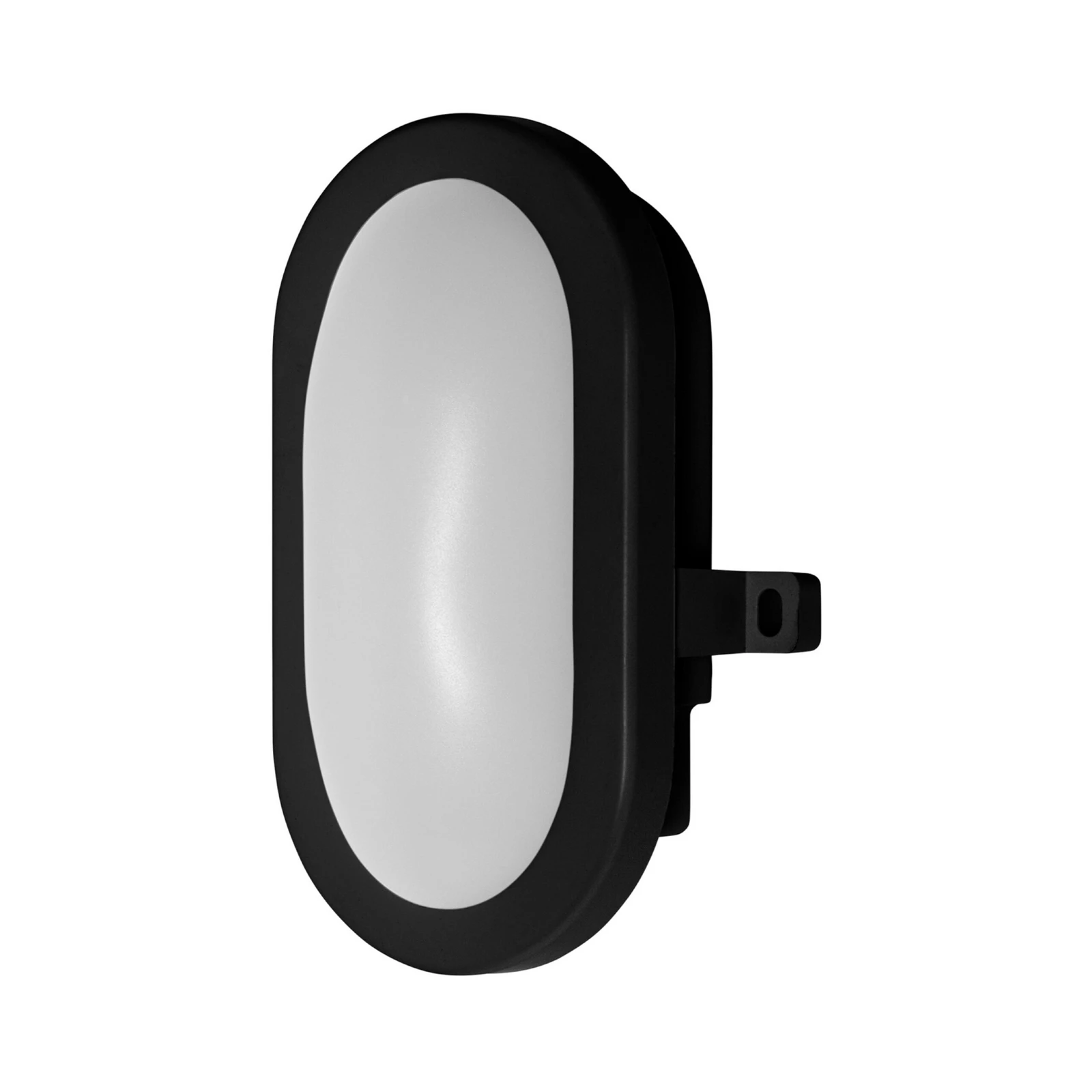 OSRAM LED-utomhusvägglampa BULKHEAD svart 6W plast IP54