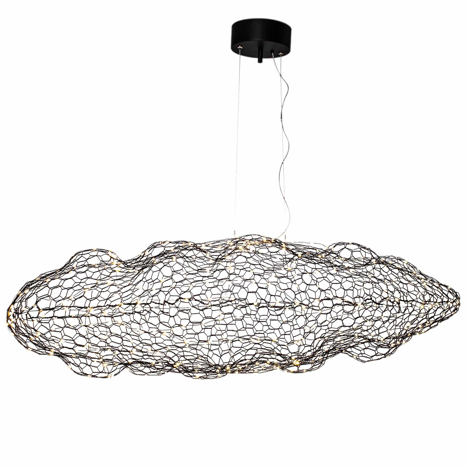 Hayden LED Závěsné Světlo L115 Black - By Rydéns