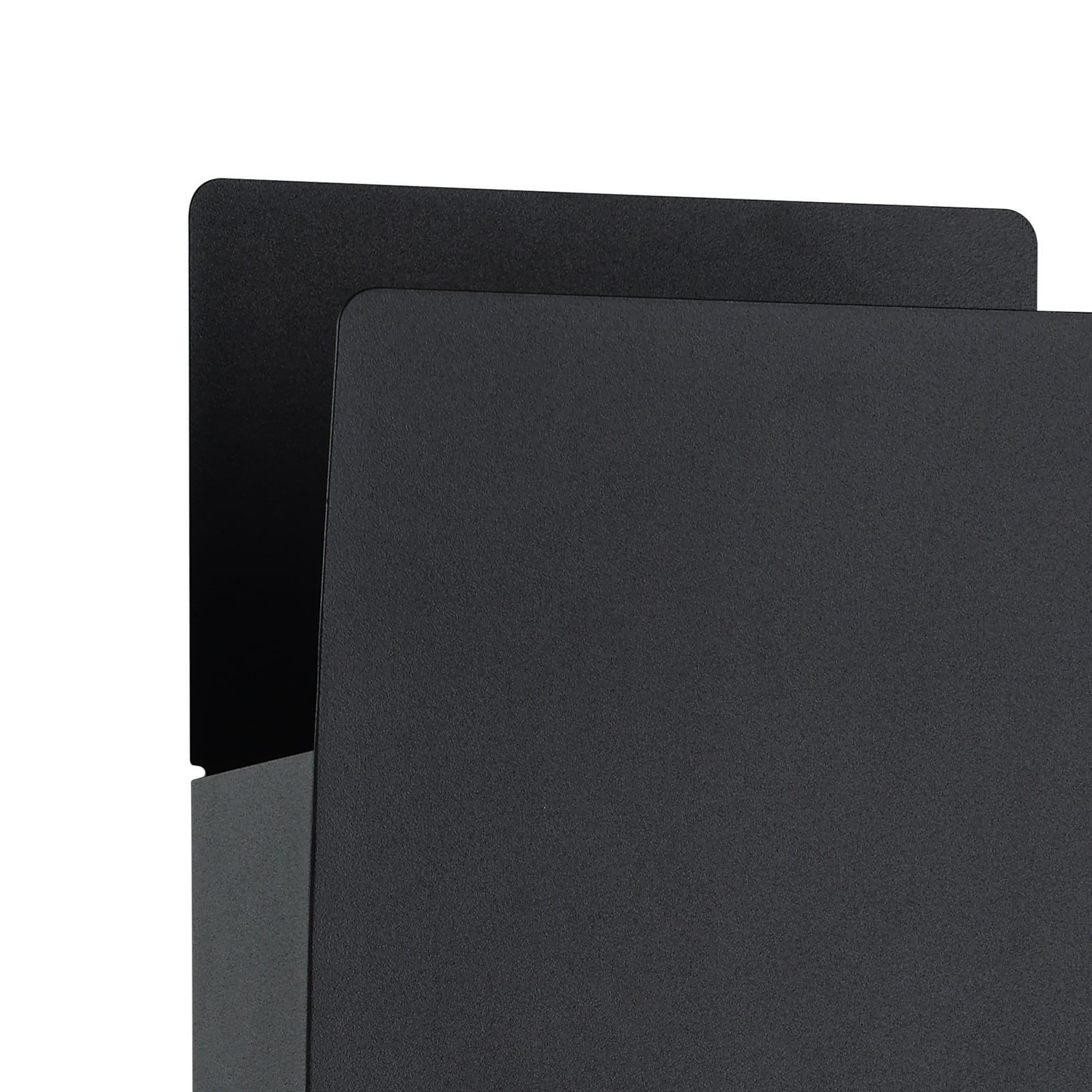 Verdolino LED vanjska zidna lampa, crna, visina 28 cm, metalna