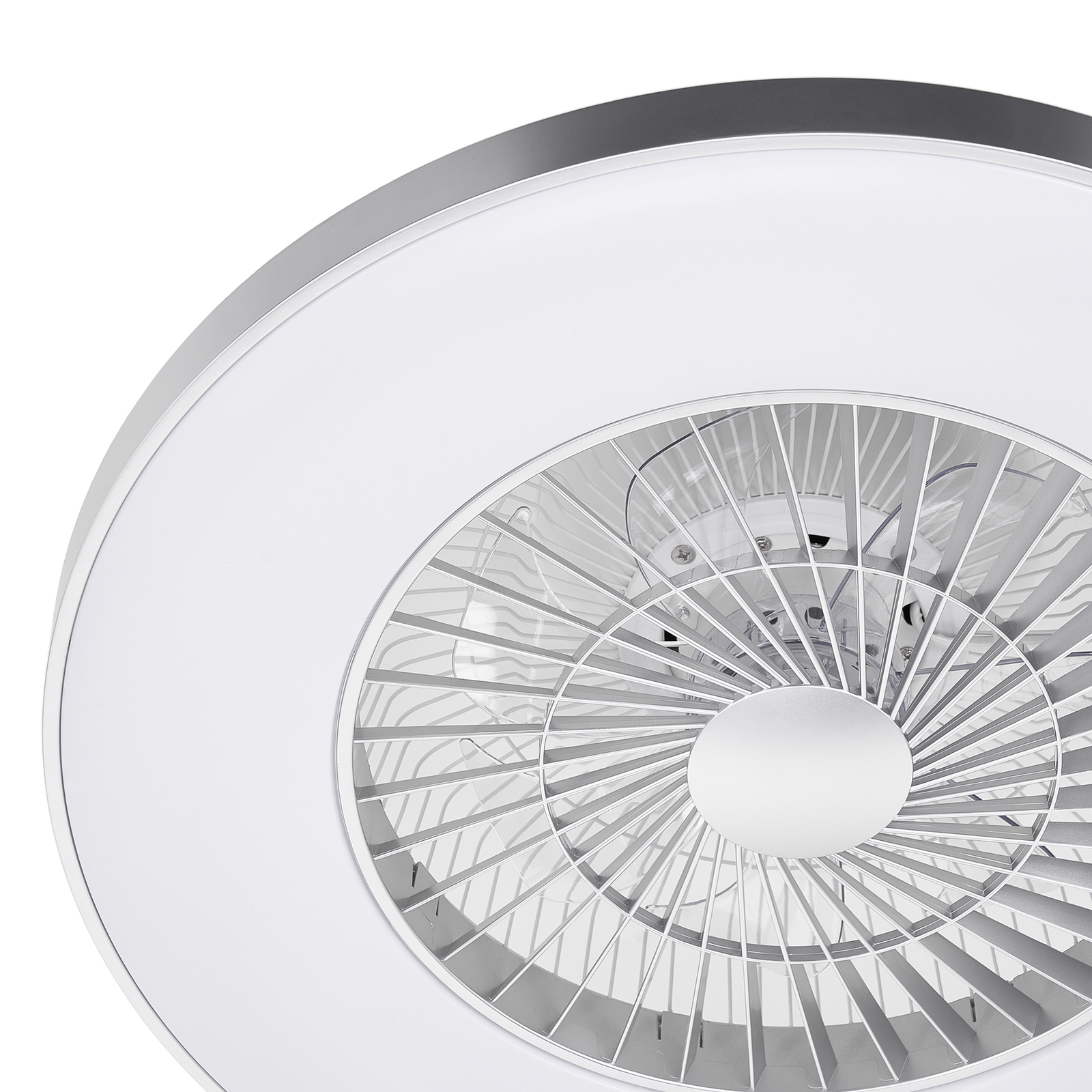 Starluna Orligo LED stropní ventilátor, stříbrný