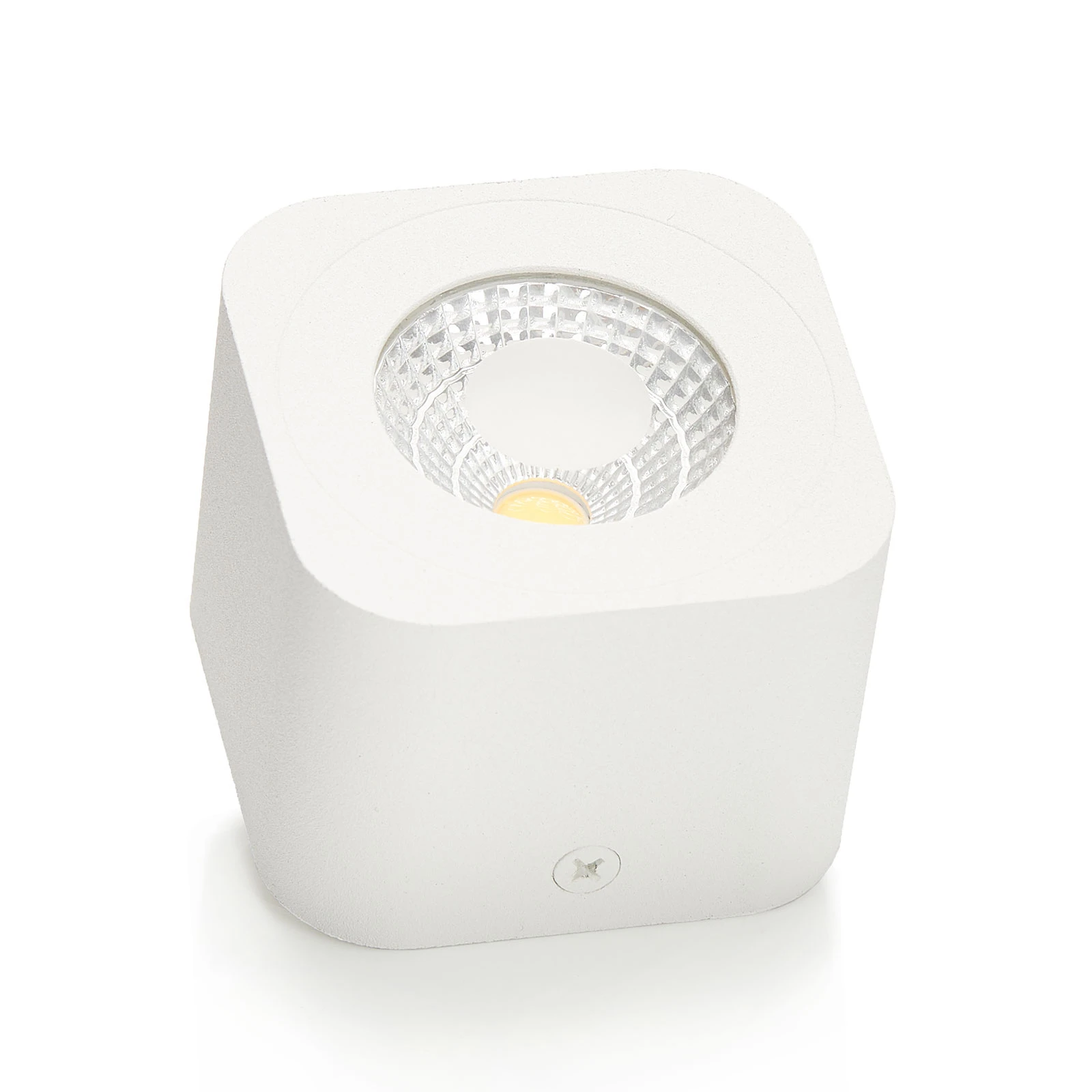 Palmi leņķveida LED downlight baltā krāsā