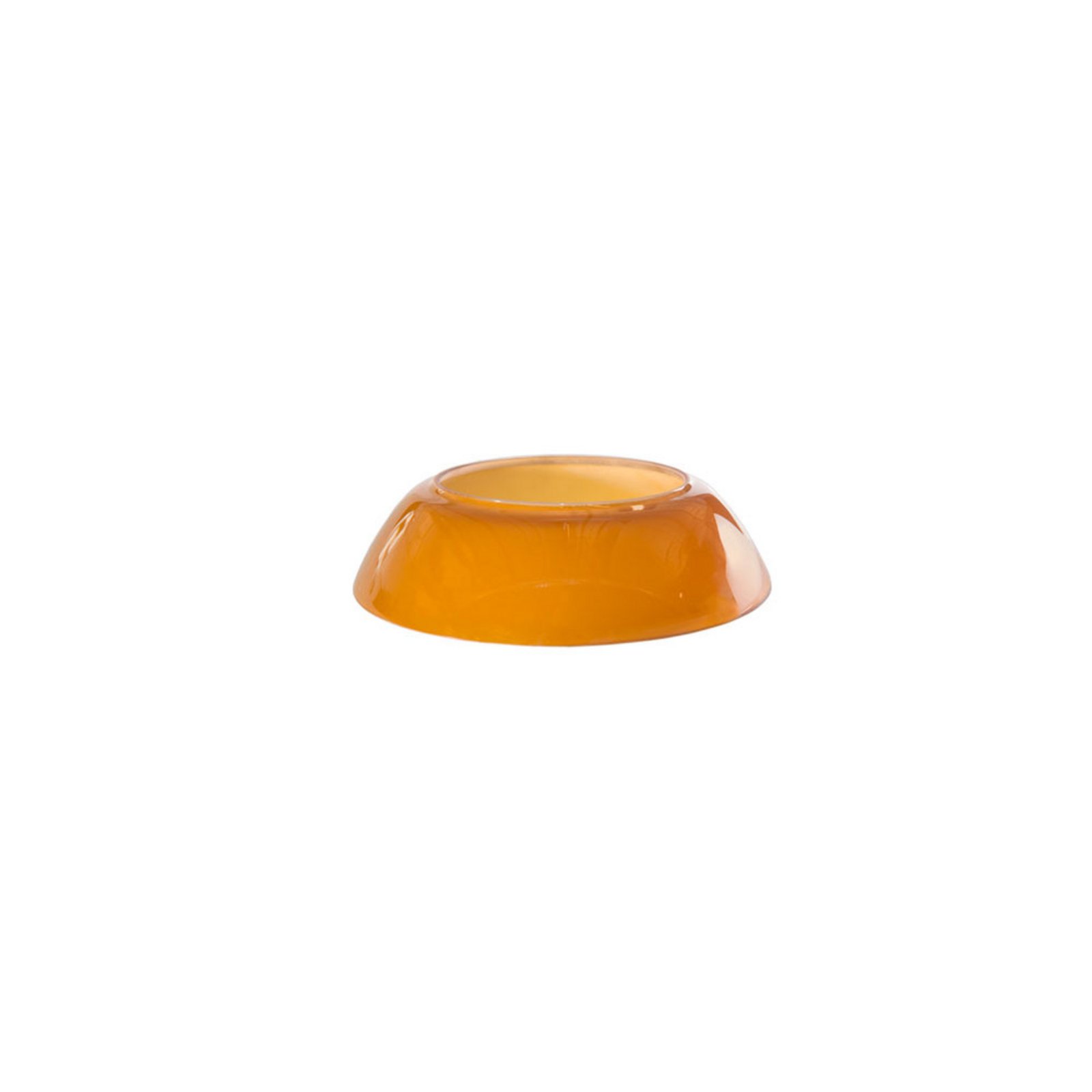 PH 2/1 Middle Shade for Table Lamp Amber/Glass - Louis Poulsen