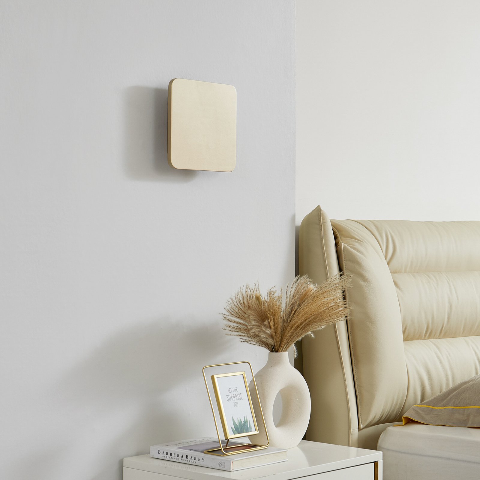 Elrik LED Applique Murale 22 cm Or - Lucande