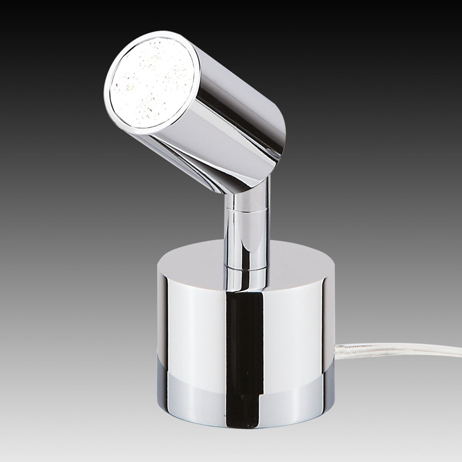 Busch Lampă de masă mică cu LED minspot Karen 65 W - Camera de zi / sufragerie - modern - crom - Metal