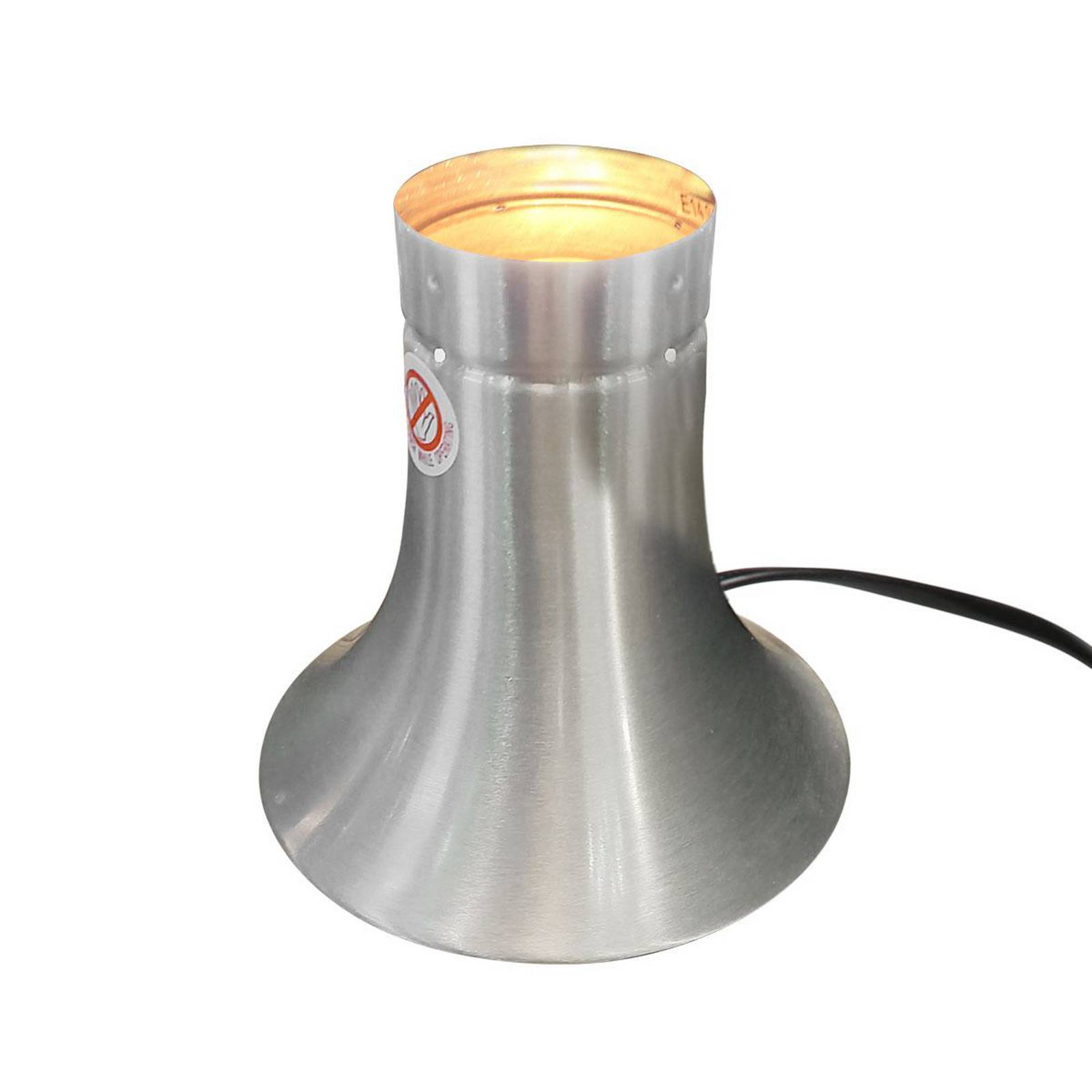 Tischlampe Volcan 4188, stahl, Glittereffekt, E14 günstig online kaufen