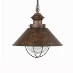 Hanglamp Nautica met robuuste look, 34,5 cm