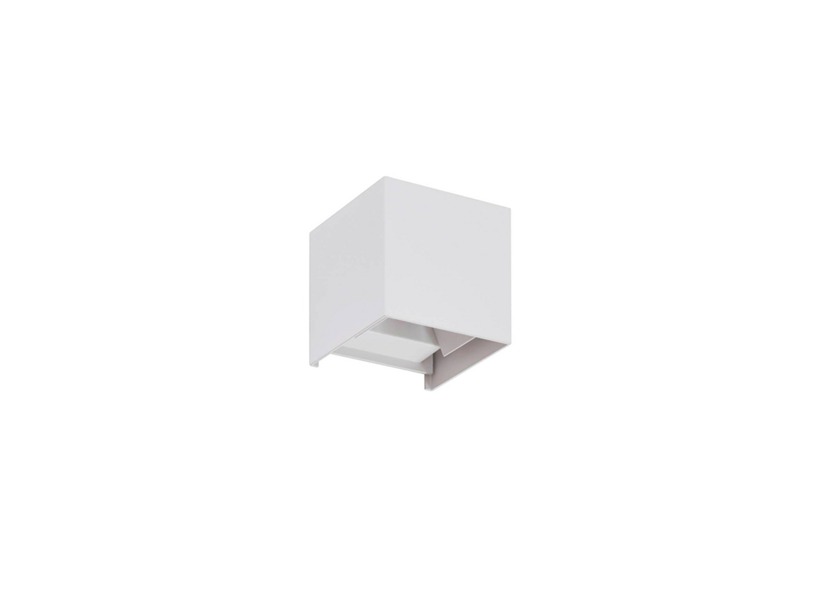 Nivar Square LED Aplica de Exterior White - Lindby