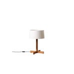 FAD Stolní Lampa White/Oak - Santa & Cole