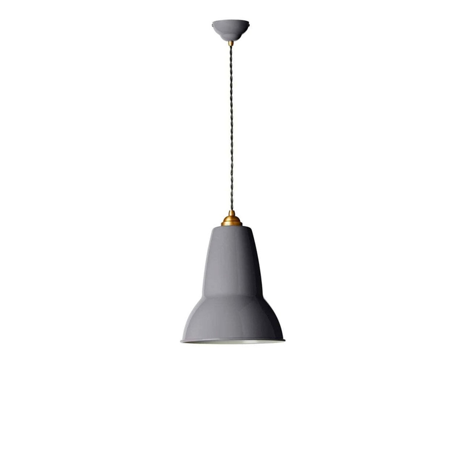 Original 1227 Midi Závěsné Světlo Brass Elephant Grey - Anglepoise