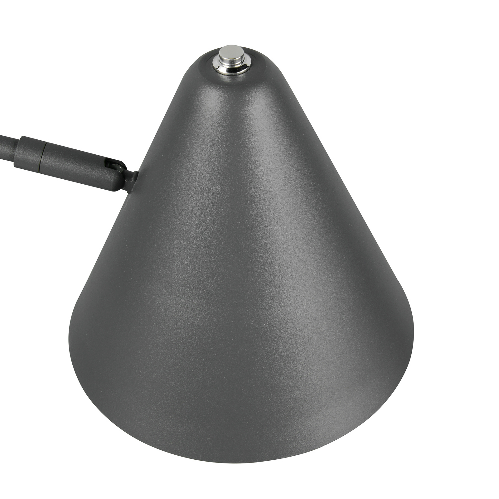 Lampada da tavolo Cosima, antracite, altezza 50 cm, metallo Lampada da tavolo Cosima, antracite, altezza 50 cm, metallo