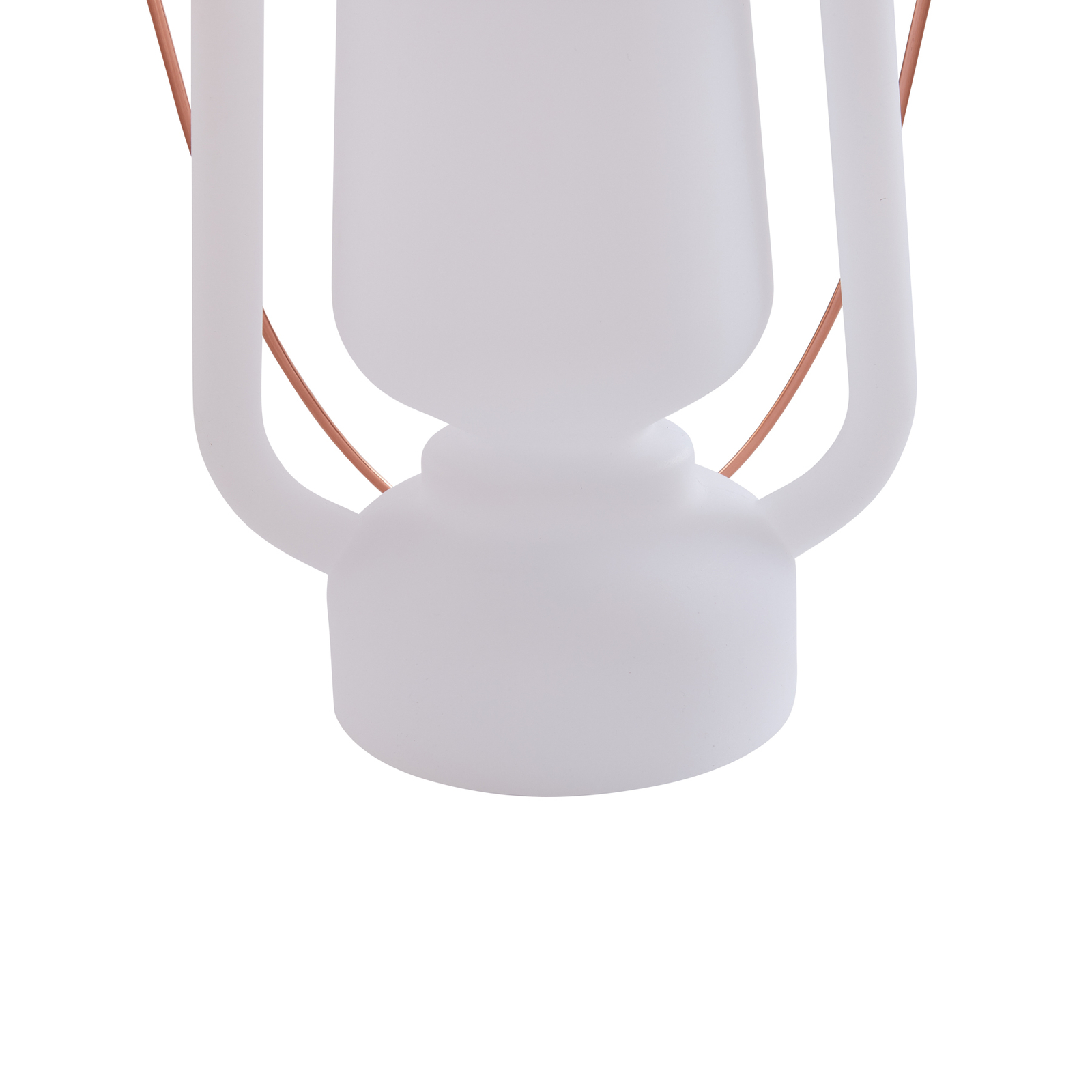 Lindby Lampe de table LED à accu Nella, blanc, USB, IP44, intensité