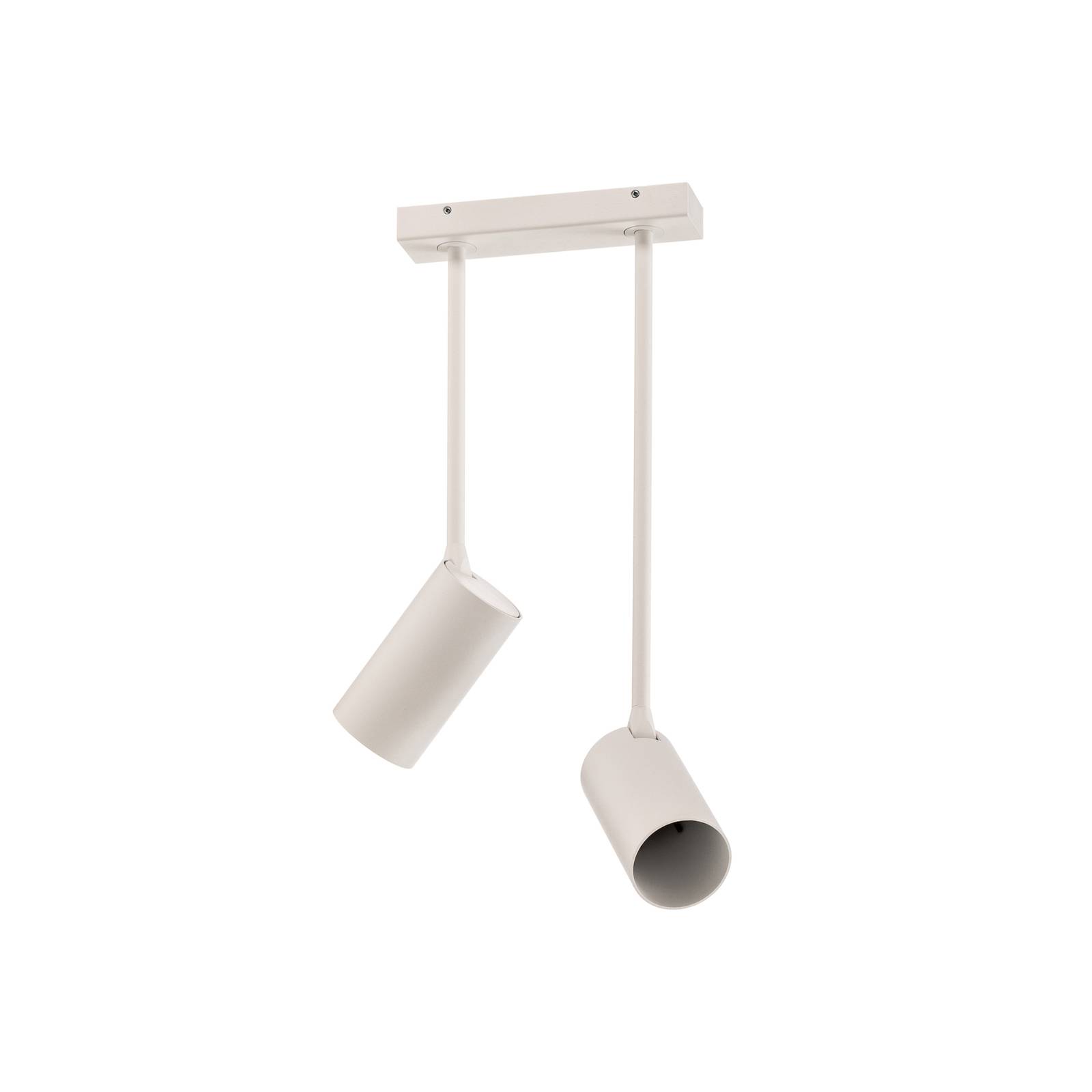 Euluna Spot pour plafond Mono Long II blanc