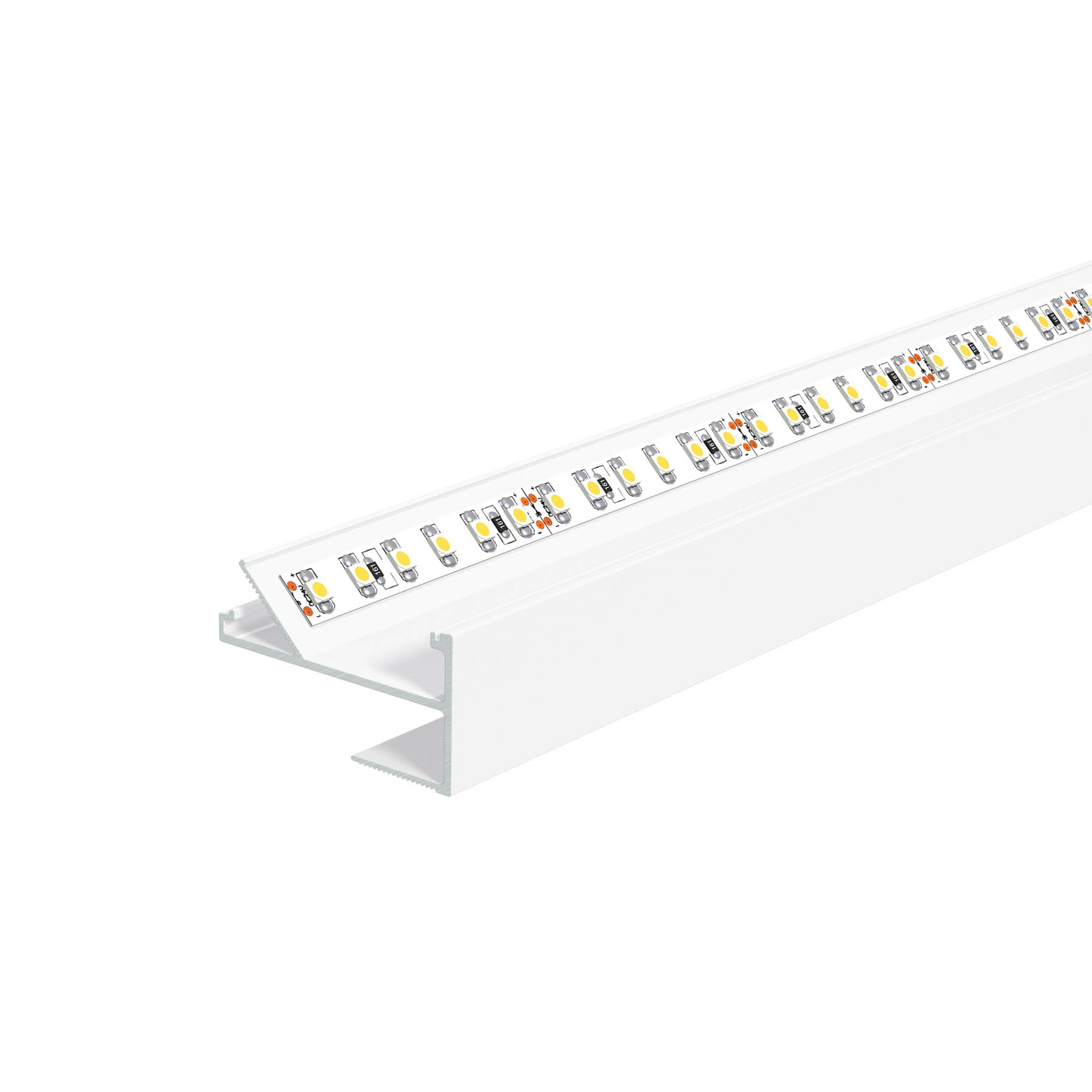 EVN APTBH aluminijasti profil za montažo na strop 100 cm bela