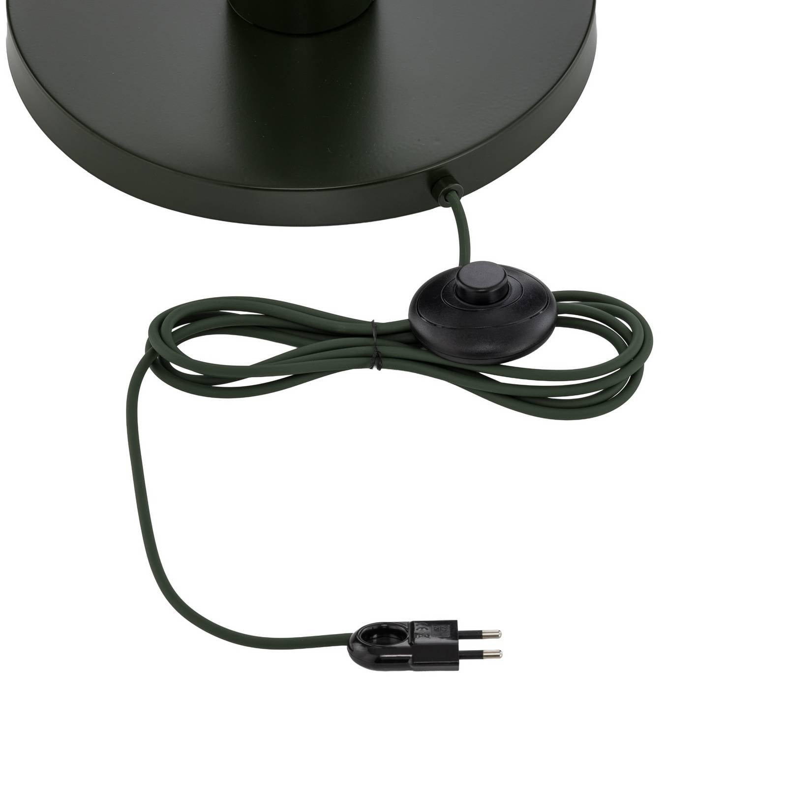 Lampa stojąca Flo, zielona, wysokość 138 cm, 1-punktowa, szkło