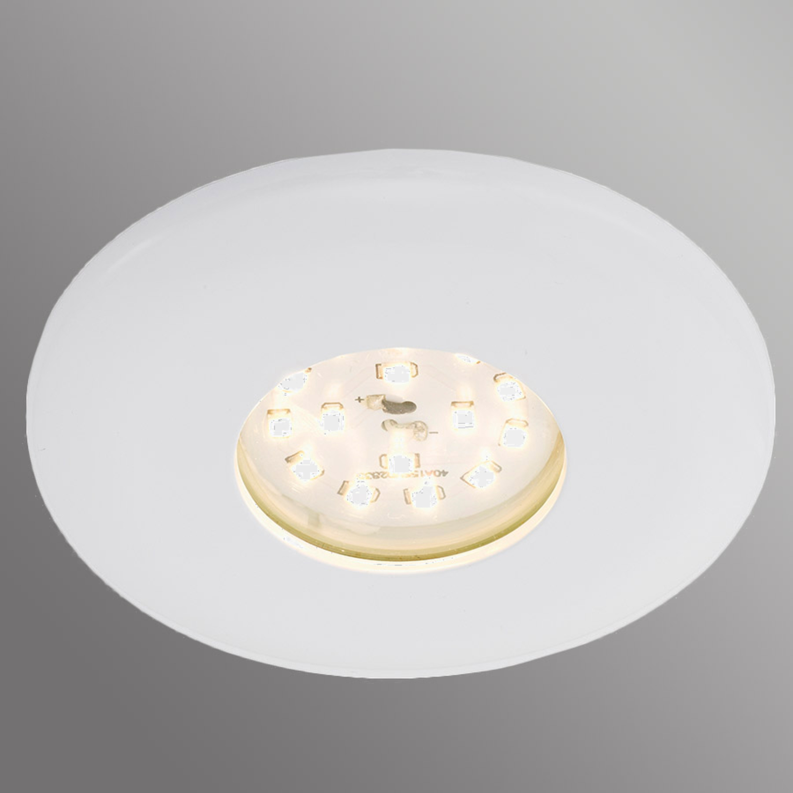 White LED recessed light Shower, IP65 Lights.co.uk