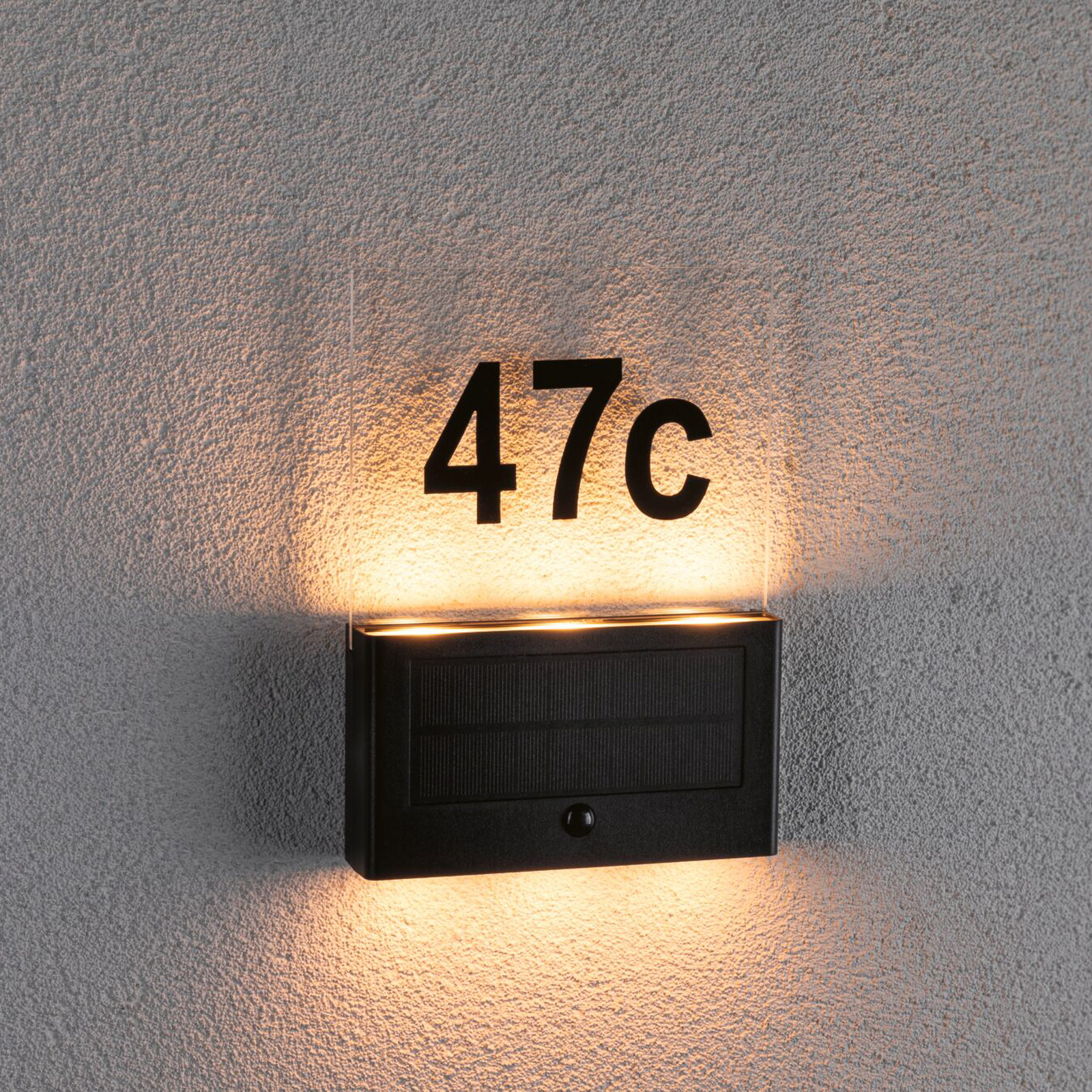 Paulmann Neda LED osvětlení čísla domu solární