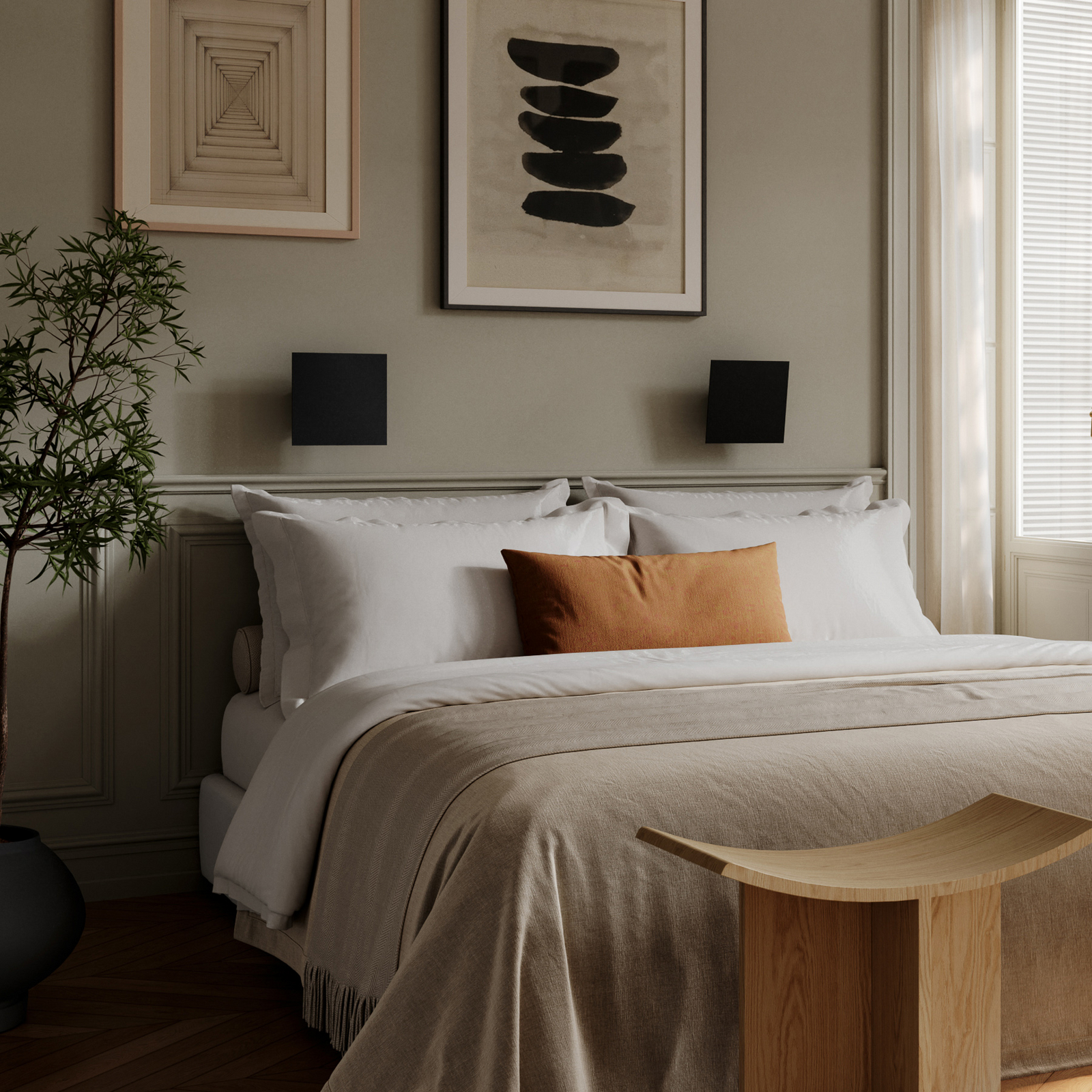 Applique murale LED Chameleon, noire, 9 cm - 101 Copenhagen