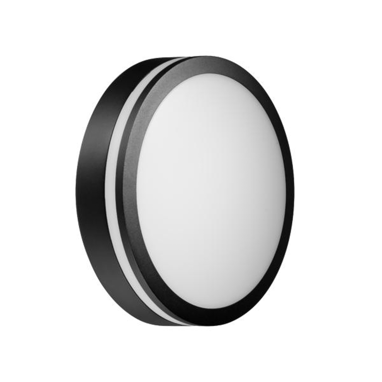 BRUMBERG Eye applique d’extérieur LED anneau noir