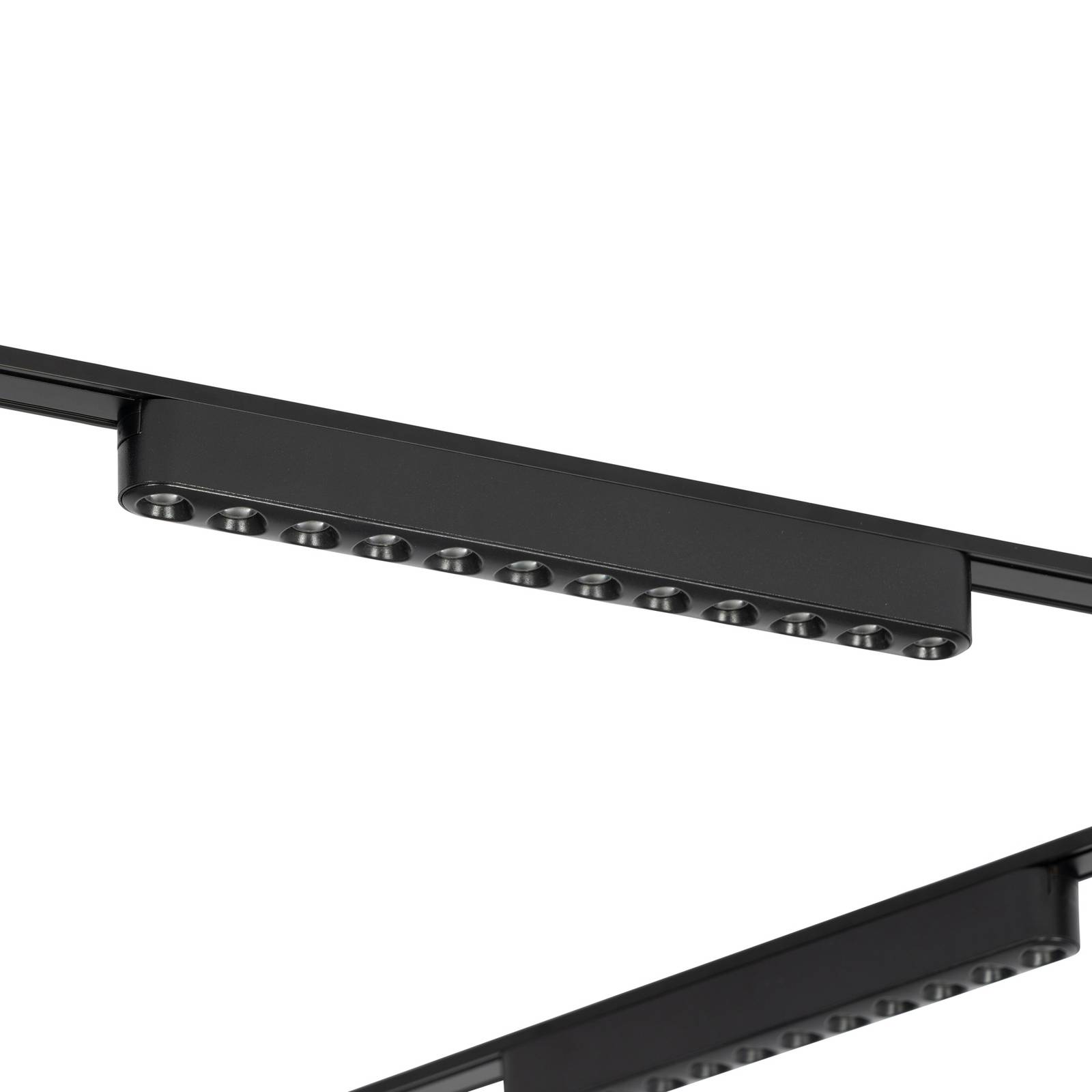 48 V Lumaro skinnesystem 10 LED-strips svart CCT