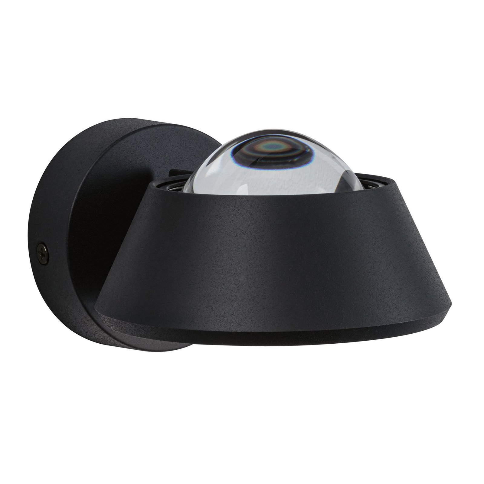 Sabik LED Aplique de Pared IP44 Dim. Negro - Paulmann