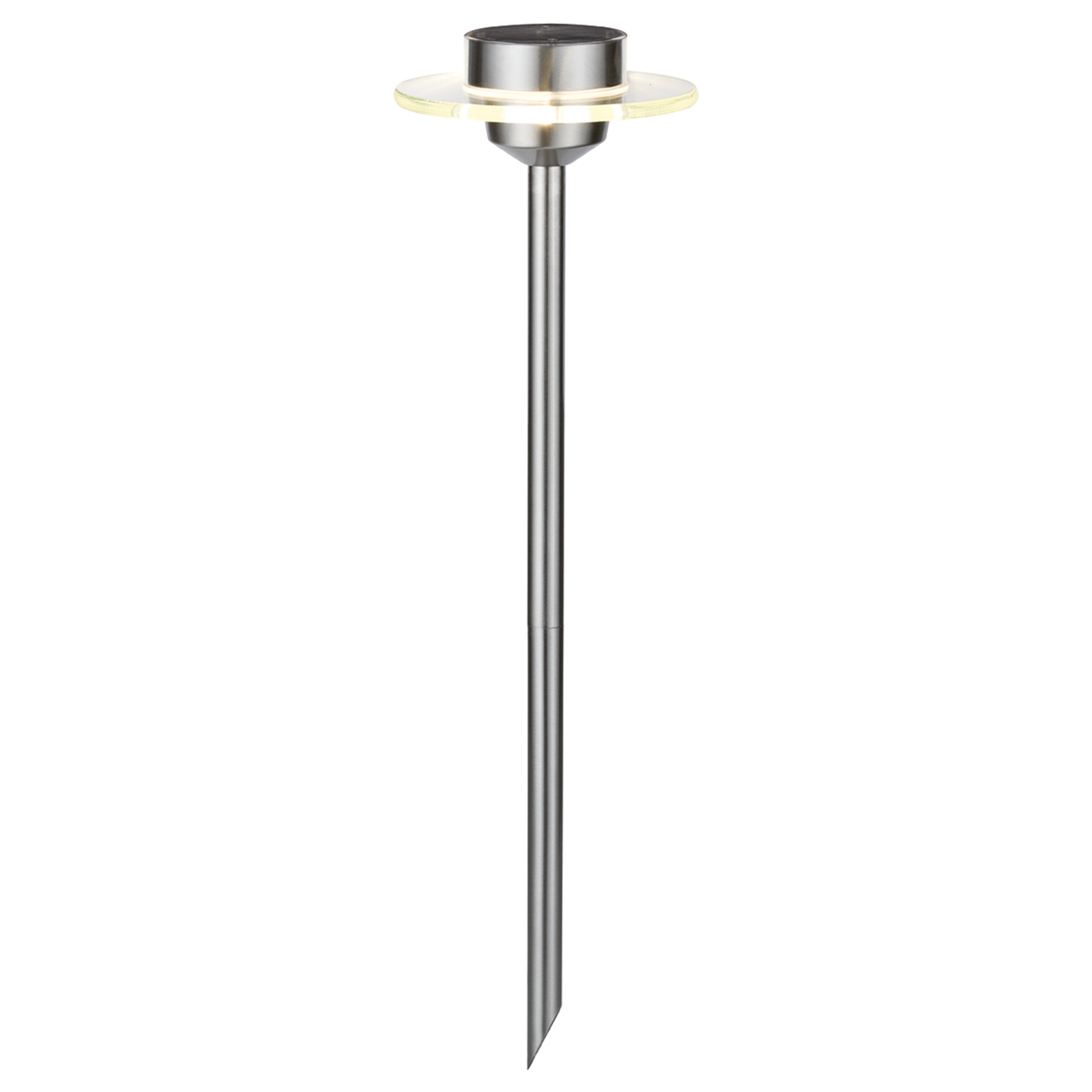 Ufo Solar LED Garden Lamp IP44 Stainless Steel/Clear - Paulmann