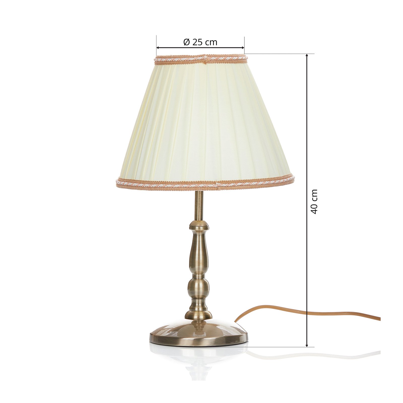 Rosella table lamp 40 cm high