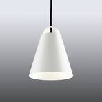 Witte design hanglamp Above 17,5 cm