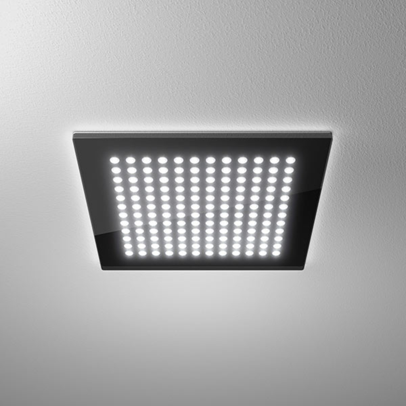 LED downlight Domino Flat Square, 26 x 26 cm, 22 W