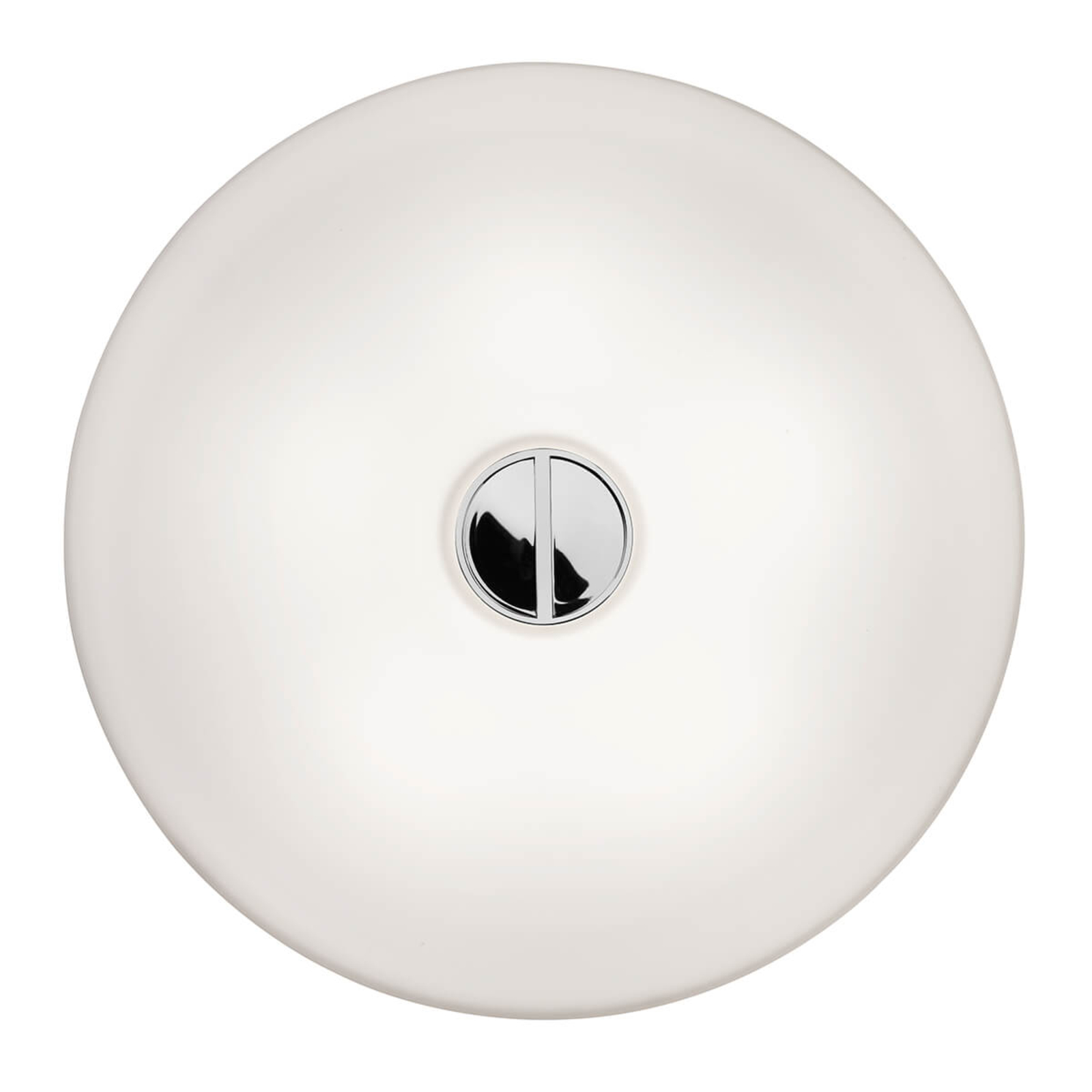 FLOS Button – biele stropné svietidlo IP44