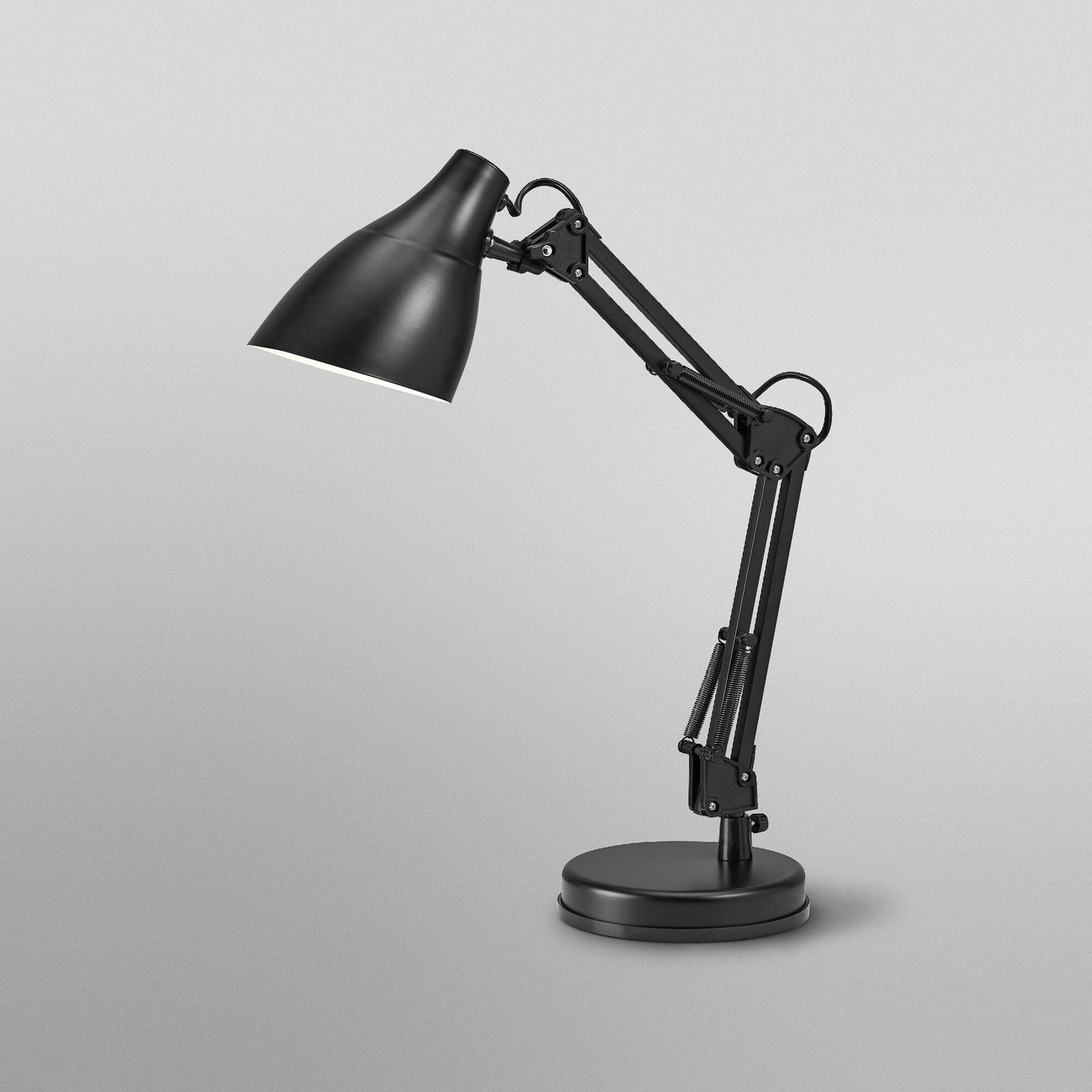 Lampa stołowa OSRAM Office Line Desk Pear, czarna, E27