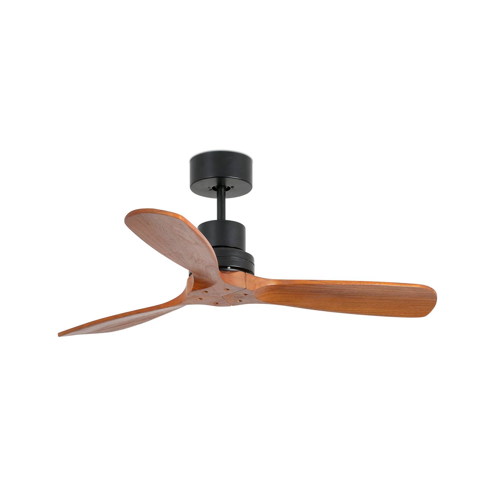 Deckenventilator Mini Lantau S, schwarz/walnuss günstig online kaufen