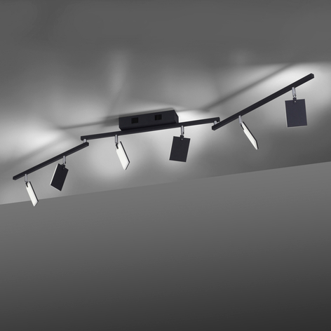 PURE Mira Deckenlampe 6-flammig Remote CCT