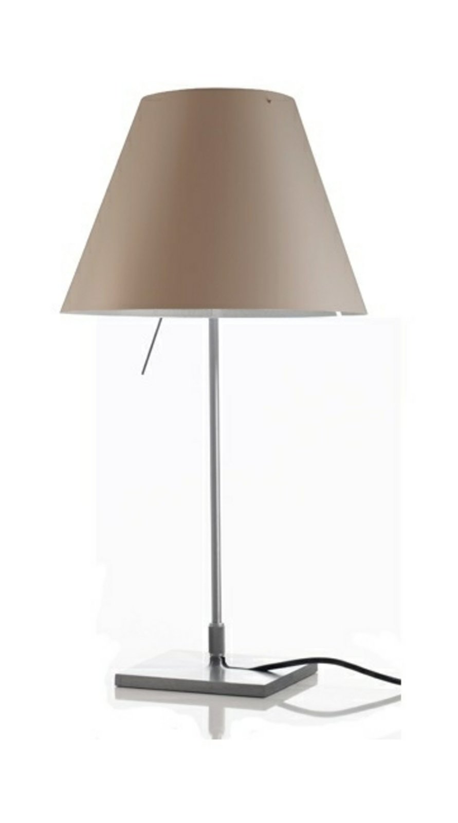 Costanzina Lampada da Tavolo Shaded Grigio Pietra - Luceplan