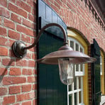 Außenwandleuchte Vienna I, kupfer, Ø 35 cm, IP44