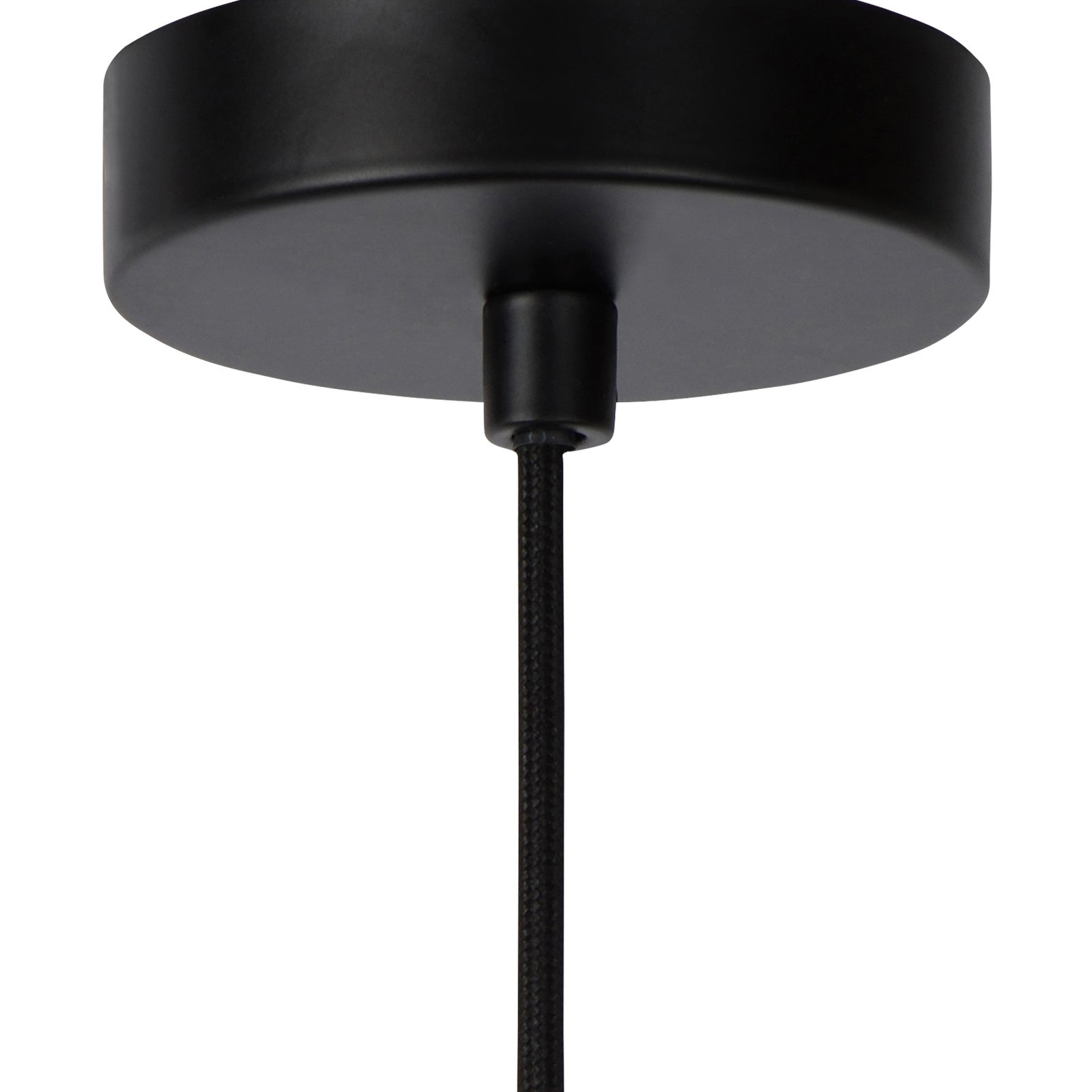 Julius hängande lampa, enkel belysning, rökgrå, Ø 28 cm